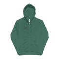 Awaken Eye Zip Hoodie — "So Happy To Be Here" Spiritual Graphic Zip-Up
