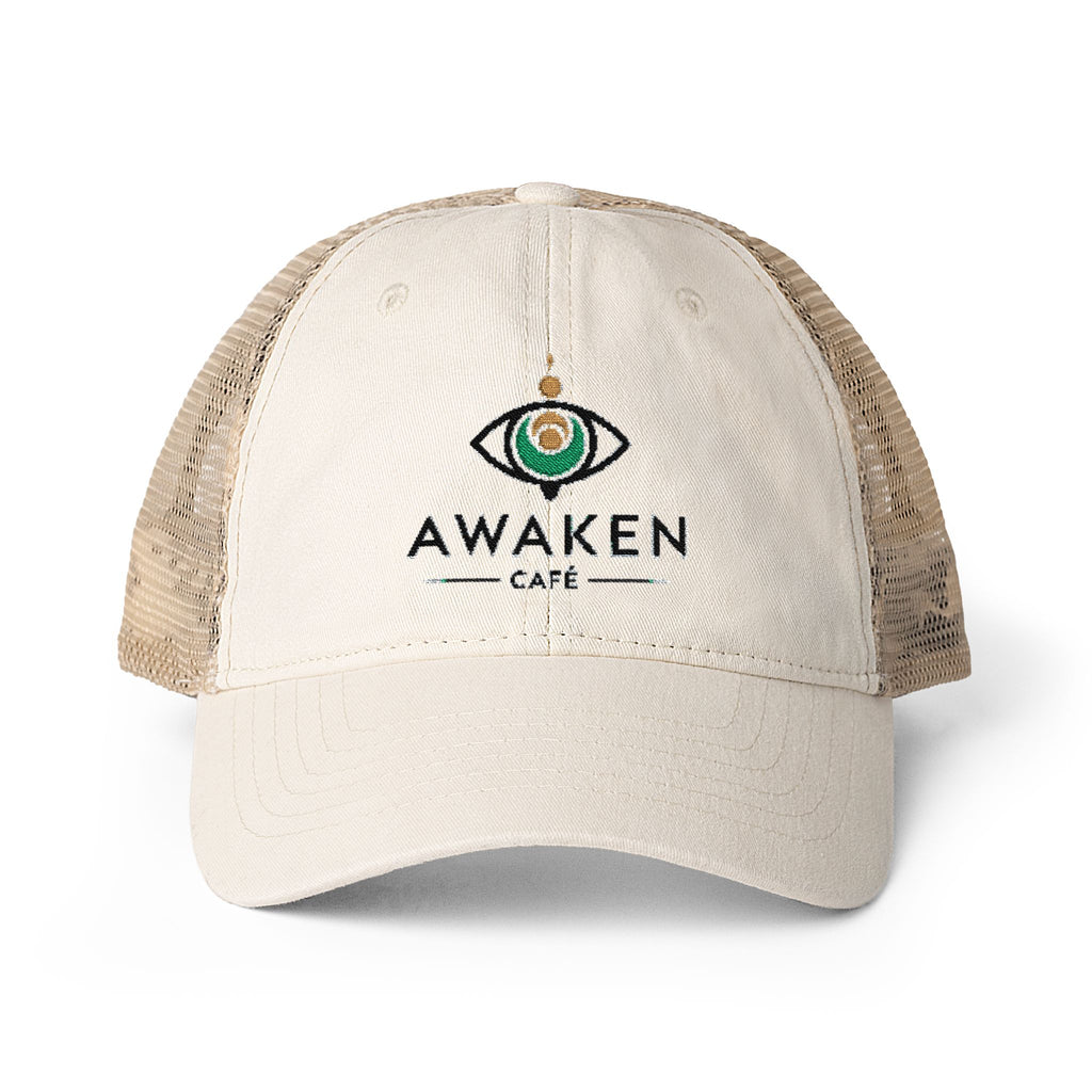 Women's Washed Mesh-Back Cap